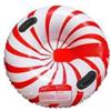 Besttoolifes Slitta gonfiabile grande 90 cm per piste da neve | Materiale in PVC ispessito, resistente all'abrasione per superficie, resiste a terreni accidentati, lunga durata