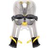 b bellelli Bellelli | Freccia - Seggiolino Anteriore per Bicicletta - per Bambini Fino a 15 kg, da 9 Mesi a 3 Anni - Si Fissa al Telaio - Colore Silk Grey