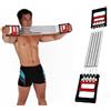 Generic ESTENSORE 5 Molle Acciaio Allenamento Braccia Spalle Body Building Palestra
