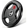 TIQICIVINUI Disco in ghisa da 2,5 kg / 5.5lbs, ruota da 20 cm | Per principianti, allenamento di forza e fitness, allenamento a casa e in palestra