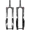 LHHL Forcella ammortizzata aria mountain bike 26/27,5/29 asse passante 15x110mm | Conica Corsa reale 120 mm Forcelle anteriore per MTB DH Rimbalzo Regolazione Freno a disco Manuale Blocco
