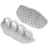 Generisch Guanti da allenamento in silicone, imbottiture antiscivolo per manubri e kettlebell, accessori per allenamento della forza
