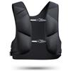 Milageto Gilet Zavorrato Imbottito Gilet con Regolabili Resistente Giubbotto Zavorrato Regolabile per Atleti