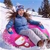 Generic Fiocco di neve gonfiabile all'aperto del PVC della slitta 80cm ispessito