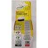 Noene Unisex - Adulto Tennis Grip Anti Shock Grip Nastro Bianco Larghezza 25 mm x Lunghezza 1.100 mm x Spessore 1,6 mm