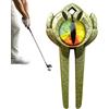 Generico Repair Golf Divot Tool Ball Marker Evil Eye Green Fork Golf Green Repair To | Strumento Di Riparazione Per Golf Per Appassionati E Principianti Uomini Donne Strumento Torneo