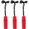 DIYEAH 3 Mini contenitori Impermeabili con Tappo a Vite per Viaggi | Micro borraccia con cordino, contenitore per la sabbia da spiaggia, portachiavi e porta contanti, ideale per sport acquatici