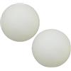 Générique Im Dunkeln leuchtender Hockeyball - 3.15 Zoll Feld Hockey Puck | PVC Material Leuchtball - 8 x 8 x 5 cm 50 g Leicht kompakt 2 Stück für Indoor Outdoor Sport Nachtspiele sicher und spaßig
