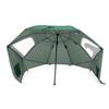 LeeQinersw Tenda da Spiaggia Portatile Ombrellone Parasole Riparo Canopy con Pannelli Bassi Paravento in Oxford E Acciaio visibilità Aumentata Adatta per, Verde, 1.2 Metri