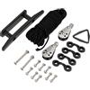 Générique Kit carrello kayak, kit sartiame ponte kayak Kit ciabatte | Accessori per barche, occhi per cuscinetti ad anelli, paracord da 30 piedi con bulloni per rivetti