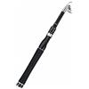 Folpus Canna lescopica con Impugnatura in Schiuma Tile Canna da Pesca con Anelli Guida Filo Resisn per Viaggi