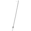 SUPVOX Supporto per Lampada da Campeggio Pieghevole in Alluminio Nero | Altezza Regolabile, Asta Telescopica a Sezioni, Gancio Incluso, Morsetto da Tavolo per Tende
