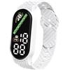 Générique Orologio digitale impermeabile - Orologio digitale impermeabile con display | Fitness Portatile con timer, sveglia, Display della Data, Orologio elettronico per interni ed esterni