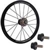 LSRRYD Ruota posteriore per Bicicletta Pieghevole BMX 14'' 16'' Freno a V 85mm Bolt On Mozzi Portanti Con Pignoni 9T 11T 13T 15T 17T Bici Cerchi in lega di alluminio