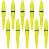 Pffiocix 10Pcs Canna Da Pesca Punta Luce Led Fising Glow Stick Pesce Rod Lampada Allarme Night Fish Alert Glow Stick Facile da Usare Attrezzatura Da Pesca Accessorio