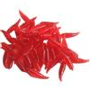 Generic Esche morbide per pane, vermi, trota, spigola, bluegill, luccio, testa di | Esche artificiali da pesca in morbido silicone esche a forma di verme per trota, luccio, bluegill, testa di serpente