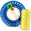 SZLIFE da Pesca Manuale, 22 cm, 3 500 m | Componenti metallici interni, Avvolgitore per lenza marina, Gestione lenza , For avvolge