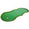 harayaa Putting Tappeto da Putting Inrno | Bordo Rialzato Anti-Uscita, Tappeto da con Bandierine, Arrotolabile, per Ufficio, Golfisti