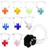 Meet-shop Nuoto Naso Clip,Silicone Clips da Nuoto 10 Pack Impermeabile Nuoto Tappi Protezione Tappi per Naso Nuoto Naso Clip Nuoto Naso Protettore per Adulti e Bambini