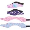 jojofuny 4 Pezzi Fascia per Orecchie da Nuoto Regolabile in Neoprene Sbr | Design Chiusura Adesiva, Facile da Portare, per Tappi Personalizzati e Attività in Piscina