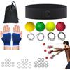 Générique Set di Pallone Riflesso di Pugilato con Fascia Reazione di Velocità di | Palla di Allenamento Boxe con Fascia Per Principianti Giovani Professionisti Uomini Donne Soggiorno Dormitorio Sala Sp