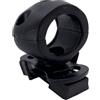 Générique Supporto Lampada Casco - Helmet Light Mount | Quick Release | Flashlight Holder - Materiale ABS 23 g 21 mm Diametro resistente durevolezza versatile ideale per esterni campeggio lavoro