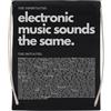 Jinbetee Electronic Music Genre Funny Borsa Da Palestra Nera In Cotone Riutilizzabile Black Gym Bag Cotton Reusable Sport Sack