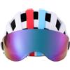 POPETPOP Casco da Ciclismo Leggero e Traspirante in PC per Uomo e Donna | Uso Outdoor e Pedalata, Comodo da Indossare, Adatto a Ciclismo, Stile Essenziale e Protezione Quotidiana