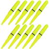 Pffiocix 10Pcs Canna Da Pesca Punta Luce Led Fising Glow Stick Pesce Rod Lampada Allarme Night Fish Alert Glow Stick Facile da Usare Attrezzatura Da Pesca Accessorio