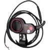 Generic TF-100 QS-S4 60V 72V 5-Pin Scooter elettrico Acceleratore a dito Display LCD Regolatore di velocità del cruscotto