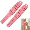 youfengamz Pesi per Caviglie, Pesi Caviglie, Ankle Weights, Braccialetto Pesante in Silicone Regolabile Colore Rosa, Set da 2 Pezzi (450 G Ciascuno), Pesis Polsi per Nuoto Corsa Yoga Danza Camminata Aerobica