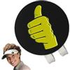 Uozonit Clip Magnetica per Cappello con indicatore di Golf | Clip per Cappello con indicatore di Palla | Marcatori da Golf in Acciaio Inossidabile | Clip Porta Golf, Porta marcatori