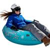 Tuxuseo Snow Tubes - Slittino per bambini, design a renna, con maniglie per | Slittino da neve gonfiabile, adatto per Natale e inverno, giochi all'aperto e sport, nonché per adulti
