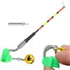 Generic Indicatore elettronico di allarme morsi di pesca per canna da pesca | Allarme per barca, kayak, pontone, stagno, lago, mare, falena, carpe, acqua dolce, acqua salata