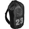 TOYANDONA Zaino Coulisse da Basket Nero, Leggero e Traspirante per Allenamento | Tessuto Oxford, Ventilazione Rapida e Portatile, per Calcio, Nuoto e Viaggio