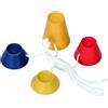 Yjemle 4 tee da golf in gomma Jumbo, 4 colori con diverse altezze, ideali per giornate ghiacciate, accessori in campo da golf