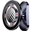 Générique Supporto per telefono magnetico per carrello da golf supporto portatile in | Supporto per telefono girevole a 360° per carrello da golf da uomo, donna, palestra, campo da golf, club, casa,