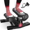 FLYBIRD Stepper per scale per esercizi, Pro Twist Stepper Machine con fascia di resistenza,capacità di peso di 150~160kg, esercizio cardio domestico per allenamento con gambe di estensione dei fianchi