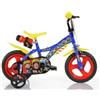 Dino Bikes BICI DA BAMBINO MISURA 12 BICICLETTA FIREMAN BIMBO LINEA SAM IL POMPIERE