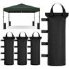 KMFYMPT Sacchi di Pesi per Gazebo da Esterno, Zavorre per Gazebo in Oxford 800D | Zavorre Set da 4 per Tendone da Giardino, Spiaggia e Campeggio - Stabilizzatori per Ombrelloni e Tende