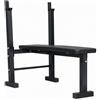 rockible Banco con per Bilanciere | Struttura in Acciaio Nero, banco per Bench Press con Bilanciere, Palestra, Atleti