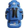 SiXsigma Sports Zaino da trekking leggero con capacità di 35 litri, materiale impermeabile, tasche esterne multiple