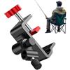 Generic Supporto per stazione di pesca Heavy Duty QuickRelease RackBracket | Supporto per canna da pesca con vassoio per barca, molo, pontile, costa, viaggi, viaggi in acqua dolce e salata