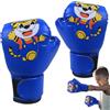 Generic Guanti da boxe per bambini, per allenamento, sparring, boxe, punzonatura | Pelle PU per sacco da boxe, kickboxing, thailandese, MMA, età 3-12 anni, ragazzi, ragazze, bambini arti marziali