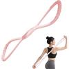 Generic Bande Per Esercizi Corda Silicone Allungamento Training Muscoli Braccia | Fascia A 8 Per Esercizi Principianti Corda Muscoli Yoga Sport Casa Viaggi Recupero