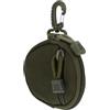 Yardwe Marsupio per Chiavi e Monete da Campeggio Verde | Tasche Interne, Interno Antigraffio, per Escursione ed Expedition, Poliestere Plastico, Forma Cilindrica