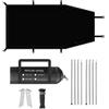 Generic Pali della tenda del portellone del camion Corde Canopy Sun Shade Tronco | Tenda parasole SUV Accessori da campeggio