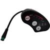 Generic E300 E100 Display a LED Bici elettrica Pannello Computer Intelligente Digitale tachimetro 5 Pin Accessori Ebike