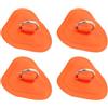 AKOOSY Toppa Triangolare per Tavola Paddle Gonfiabile, Nero, PVC | Compatibile Surfboard e Dinghy, Installazione Facile, Sigillo, Accessorio Leggero e Versatile