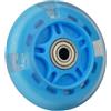 NEIQIUWING Ruota di ricambio per monopattino a LED, 80 mm, in poliuretano, 8 x 2,2 cm | La ruota luminosa a LED offre una scorrevolezza fluida e una maggiore visibilità durante la guida su scooter.
